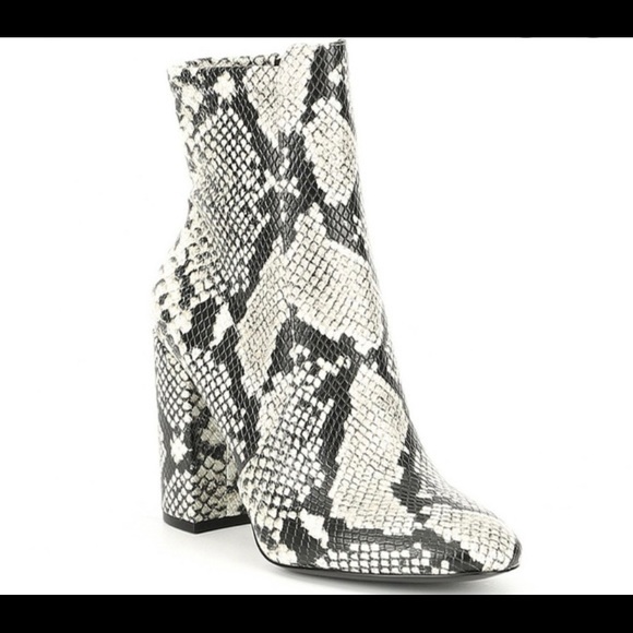 ALDO Snake Skin Ankle Boots - Picture 7 of 8
